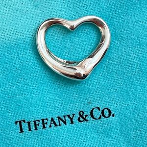 Tiffany & Co Elsa Peretti Open Heart Pendant